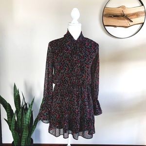 Floral Chiffon Zara Dress - image 1